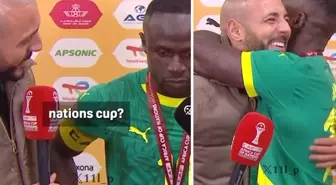 Nordin Amrabat'ı karşısında gören Sadio Mane şaştı kaldı