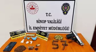 Sinop'ta uyuşturucu operasyonunda 4 kişi yakalandı
