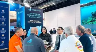 Tarihi Alan Başkanlığı dünyanın en büyük yat ve su altı sporları fuarında