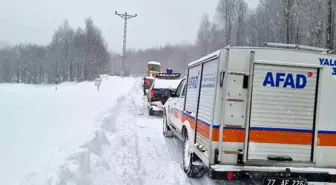 Yalova'da yaylada mahsur kalan 5 kişi kurtarıldı