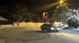 Yozgat'ta drift yapan sürücüye 58 bin lira ceza kesildi