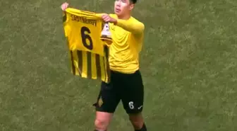 4-0 geride oldukları maçta gol attı, sevinçten formasını çıkardı