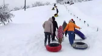 Abant Gölü Milli Parkı'nın yamaçları kayak merkezi oldu