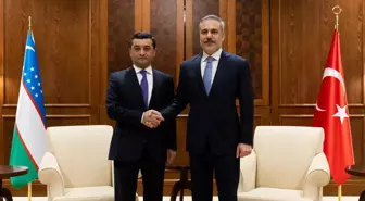 Bakan Fidan, Özbek mevkidaşı Saidov ile görüştü