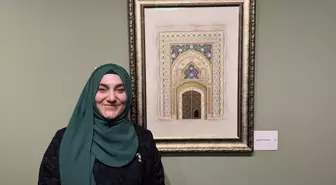 'Baktığın Kadar Varsın' sergisi Dolmabahçe Resim Müzesi'nde açıldı