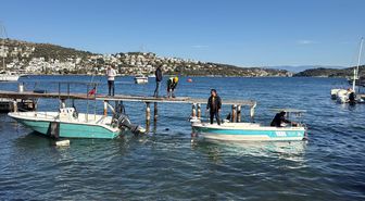 Bodrum'da 100 teknenin bağlı olduğu kaçak liman ve iskeleler yıkıldı