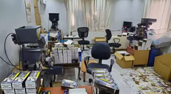 Edirne'de 1 milyon 150 bin kaçak makaron ele geçirildi