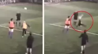 ''Halı saha tarihinin en güzel golünü attım'' diyerek paylaştı, binlerce beğeni aldı