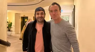 Hasan Can Kaya, Hollywood yıldızı Jude Law karşılaştı, O da Nuri Bilge Ceylan hayranı çıktı