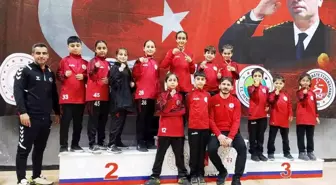 Körfezli karateciler Gaffar Okkan Turnuvası'ndan 8 madalyayla döndü