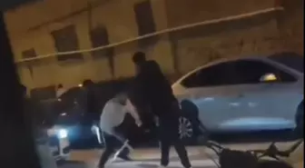 Mardin'de silahlı ve sopalı park yeri kavgasında 3 kişi yaralandı; olay anı kamerada