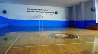 Mimar Sinan MTAL spor salonu yenilendi