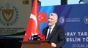 Mobil X-Ray Tarama Sistemi Teslim Töreni Lefkoşa'da yapıldı