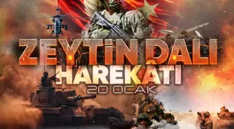 MSB'den 'Zeytin Dalı Harekatı' paylaşımı