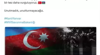 MSB: 'Kara Ocak' şehitlerini saygıyla anıyoruz