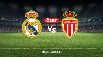 Real Madrid Monaco maç özeti ve golleri! (ÖZET) Real Madrid Monaco kaç kaç bitti, golleri kim attı?