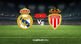 Real Madrid Monaco maçı kaç kaç? MAÇ SONUCU! Real Madrid Monaco golleri kim attı, canlı maç anlatımı!