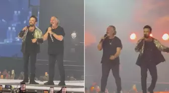 Tarkan konserinde Cem Yılmaz sürprizi: Kuzu Kuzu'yu birlikte söylediler