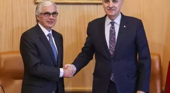 TBMM Başkanı Kurtulmuş, Portekiz Cumhuriyet Meclisi Başkanı Branco ile görüştü