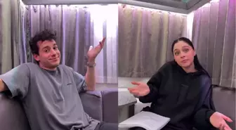 Cemre Baysel ve Cem Bölükbaşı'dan ilk paylaşım akım videosuyla geldi