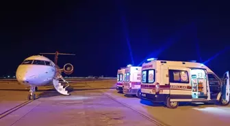Van'da iki aylık bebek ambulans uçakla İstanbul'a sevk edildi