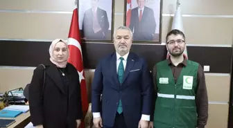 Yeşilay Samsun Şubesinden 19 Mayıs Belediye Başkanı Topaloğlu'na ziyaret