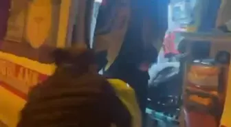 Kar ve Tipi Nedeniyle Yolu Kapanan Köyde Ateşi Çıkan Bebek Hastaneye Ulaştırıldı