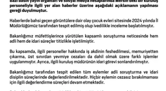 Aile ve Sosyal Hizmetler Bakanlığı: 'İlgili personeller hakkında farklı işlemler uygulanmış, kuruluş müdürünün idari görevi sonlandırılmıştır'