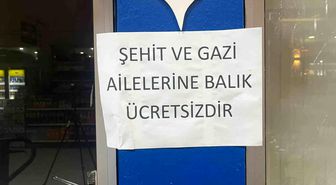 Alanyalı balıkçıdan şehit ve gazilerin ailelerine ücretsiz balık