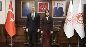 Bakan Göktaş, Siber Güvenlik Başkanı Önal ile bir araya geldi