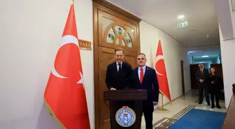 Belçika Büyükelçisi Velde, Muğla Valisi Akbıyık'ı ziyaret etti