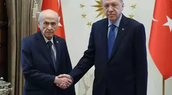 Cumhurbaşkanı Erdoğan, MHP lideri Bahçeli'yi kabul etti