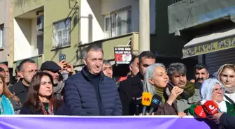 DEM Parti Eş Genel Başkanı Nusaybin'de Yürüyüşe Katıldı
