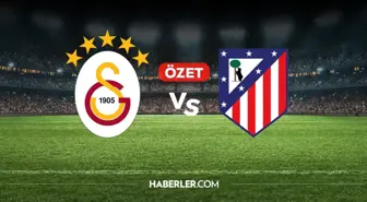 Galatasaray Atletico Madrid maç özeti ve golleri! (1-1) Galatasaray Atletico Madrid kaç kaç bitti, golleri kim attı?