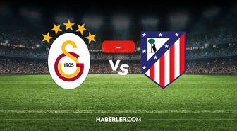 Galatasaray Atletico Madrid maçı kaç kaç? MAÇ SONUCU! Galatasaray Atletico Madrid golleri kim attı, canlı maç anlatımı!