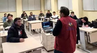 Gençlik ve Spor Bakanlığı'nın gençlik projeleri Menteşe'de öğrencilere anlatıldı