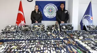 Muğla otogarlarında 2025 yılında 2 bin 520 kesici alet ele geçirildi