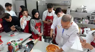 Şampiyon şeften uygulamalı pizza eğitimi