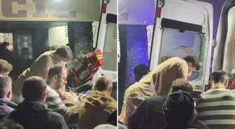 Sevk sırasında kalbi durdu, doktor sedye üzerinde kalp masajı yaptı