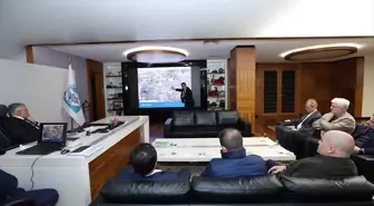 Ulaştırma ve Altyapı Bakanlığı Altyapı Yatırımları Genel Müdürü Eyigün, Büyükkılıç'ı ziyaret etti