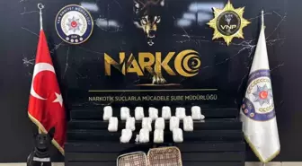 Van'da 22 kilo 540 gram metamfetamin ele geçirildi