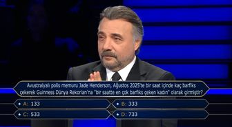 Avustralyalı polis memuru Jade Henderson, Ağustos 2025'te bir saat içinde kaç barfiks çekerek Guinness Dünya Rekorları'na 'bir saatte en çok barfiks..