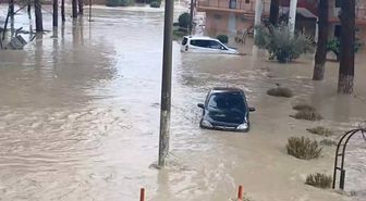 Aydın'da sağanak etkili oldu