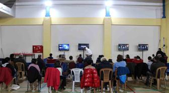 Çocuklar yarıyıl tatilini dolu dolu geçiriyor