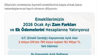 Emekli Sandığı maaş farkları yarın hesaplara yatırılacak