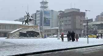 Gaziantep'te kar yağışı