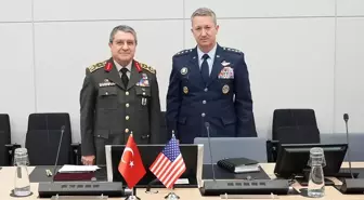 Genelkurmay Başkanı Orgeneral Bayraktaroğlu, ABD'li mevkidaşı Orgeneral Caine ile görüştü