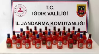 Iğdır'da 40 litre kaçak viski ele geçirildi
