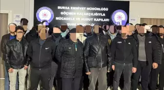 Kaçak yabancı uyruklu şahısların çalıştırıldığı iş yerine operasyon : 46 göçmen yakalandı
