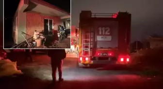 Kaynar suya benzin dökülen evde patlama meydana geldi! Yaralılar var